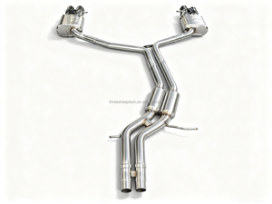 Système d'échappement Catback à haute performance avec silencieux pour Audi <span class=keywords><strong>S4</strong></span> S5 B8 B8.5 <span class=keywords><strong>B9</strong></span> 3.0t, en acier inoxydable poli miroir - Product Image 4