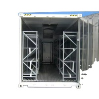 40hc 20ft Koelcontainer Zuivelvlees Transport Zijdeur Man Deur Gekoelde Container Intelligente Ontdooiing Vochtigheidscontrole