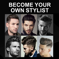 Cire coiffante végane pour cheveux, logo personnalisé, marque privée, contrôle des bords, tenue forte, cire capillaire pour hommes