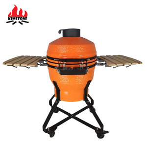 شواية كيمستون المحمولة للشواء بالفحم مقاس 18 بوصة، قابلة للتعديل، مصنوعة من السيراميك، مناسبة للمطبخ الخارجي وحديقة الشواء - Product Image 3