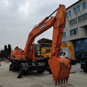 Excavadora Doosan de segunda mano, máquina usada de segunda mano, excavación de ruedas en venta DH150W DH210W DX150W - Product Image 6