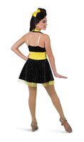 Kostum Panggung Pertunjukan Tari Jazz untuk Remaja Perempuan, Anak-anak, dan Balita, Bahan Spandex/Nylon