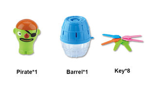 Jouet de bonbons Juqi Halal pour enfants, super <span class=keywords><strong>jeu</strong></span> de bureau <span class=keywords><strong>pop</strong></span>-<span class=keywords><strong>up</strong></span>, <span class=keywords><strong>jeu</strong></span> de baril de pirates avec bonbons - Product Image 3