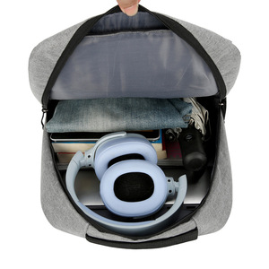 Mochila para Portátil de Alta Calidad de 15.6 Pulgadas con Logotipo Personalizado, Puerto USB, para Negocios, Hombres y Mujeres, para Estudiantes Universitarios, Viajes, Bolsa para Computadora - Product Image 2