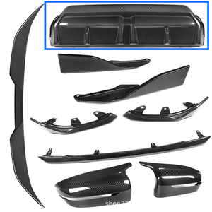 Difusor trasero de fibra de carbono seco de alta calidad, Kit de carrocería de parachoques de coche para <span class=keywords><strong>BMW</strong></span> 2 Series G42 - Product Image 3