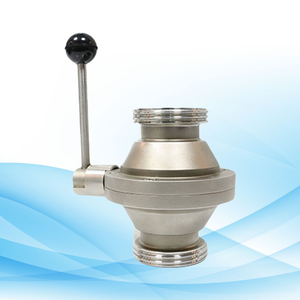 السعر 1 بوصة DN40 SS304 الفولاذ المقاوم للصدأ ثلاثي الاتجاهات ل منفذ كامل مربع نوع معقمة صمام كروي هوائي ل تصنيع المعدات الأصلية للتخصيص - Product Image 6
