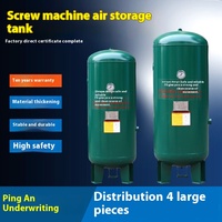 Réservoir d'air comprimé XJB de qualité supérieure 300L-6000L, réservoir de stockage d'air, réservoirs de compresseur d'air