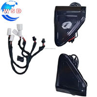 Nouvelles 2 pièces de feux latéraux étanches en ABS+LED avec logo personnalisé pour Alphard Vellfire 40, accessoires automobiles (modernisation/amélioration)