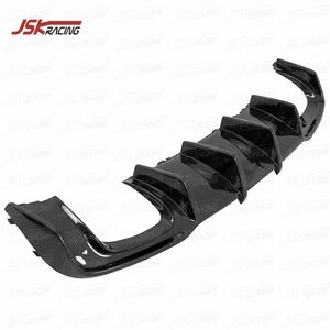 Diffusore posteriore in fibra di carbonio stile JSK per <span class=keywords><strong>AUDI</strong></span> <span class=keywords><strong>A3</strong></span> 2017-2018 S-LINE S3 - Product Image 1