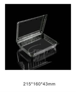 กล่องพลาสติกแบบใช้แล้วทิ้งสำหรับบรรจุผลไม้ เช่น มะเขือเทศขนาดเล็ก ราสเบอ<span class=keywords><strong>ร์</strong></span><span class=keywords><strong>รี่</strong></span> ผลิตในจีน - Product Image 2