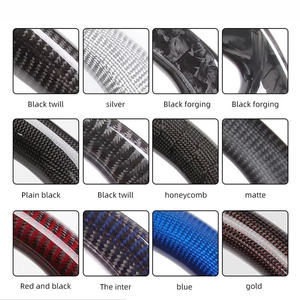 Volant complet en cuir suédé et fibre de carbone modifié M Sport pour <span class=keywords><strong>BMW</strong></span> X3 X4 X5 F10 F20 F30 F11 F44 F13 F15 F85 M6 - Product Image 6