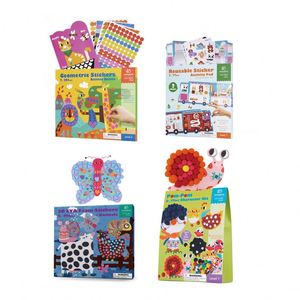 Autocollants stéréoscopiques 3D faits à la main, sac de matériel eva autocollants pour enfants formation à la concentration puzzle couches d'autocollants - Product Image 2