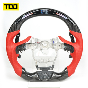 Volante de Fibra de Carbono LED Real de Fábrica TDD, Compatible con Lexus IS RC NX ISF CT, Hecho a Medida - Product Image 1