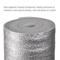 Matériau d'isolation en feuille d'aluminium XPE/EPE/IXPE Isolation réfléchissante pour porte de garage Mousse d'isolation thermique extérieure