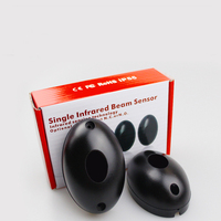 Sensor Infrarrojo de Haz Único de Seguridad con Fotocélulas Impermeables IP55 Directo de Fábrica para Abrepuertas en Exteriores, Antipinzamiento y Anticolisión