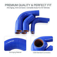 70-1303001 50-1303032 50-1306028 Kit de Tuyaux de Refroidissement en Silicone Haute Température Renforcé et Robuste HUAPENG pour Radiateur