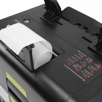 Xindabil – Machine de comptage d'argent, détecteurs de faux billets EURO avec Image CIS, fonction d'impression de reçus, compteur de billets XD-2400