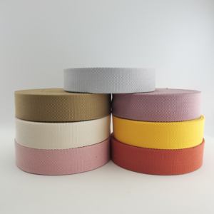 1.5インチコットンウェビング持続可能なロングドッグレードプリントプリントコットンウェビングバッグストラップ - Product Image 2