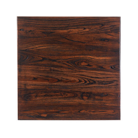 Dessus de table de restaurant en bois d'orme