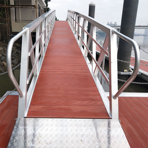<span class=keywords><strong>Escalera</strong></span> de muelle con <span class=keywords><strong>estructura</strong></span> de aluminio 6061 T6, pasarela de muelle marino, puente de acceso - Product Image 5