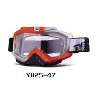Masque de protection MX Goggle Motocross YH25 avec cadre en TPU, protection UV et anti-poussière