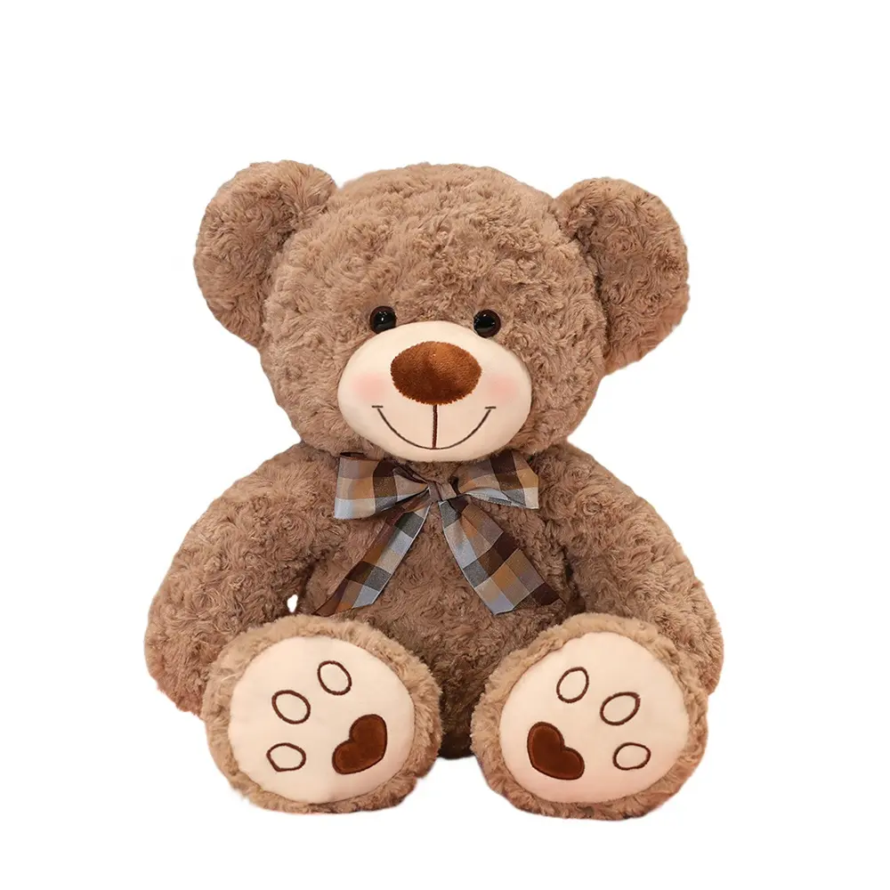 Kongtuo grosir beruang Teddy besar boneka hewan raksasa mainan lembut boneka kustom mewah untuk bayi