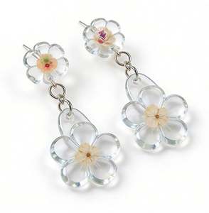 Kit de Bijoux DIY Créatif en Résine UV pour Noël - Époxy Transparent Dur à Durcissement Rapide, Moules en Silicone, Porte-clés, Feuille Métallique - Product Image 1