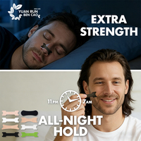 Bandes nasales personnalisées avec logo, dilatateurs nasaux physiques sans médicament, adhésifs doux hypoallergéniques, anti-ronflement