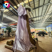 Monstre géant animatronique réaliste et personnalisé pour la décoration de parcs à thème et les attractions commerciales