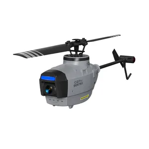 升级遥控时代C127AI遥控直升机2.4G 6轴陀螺无刷电机光流定位遥控直升机RTF VS C127 C12