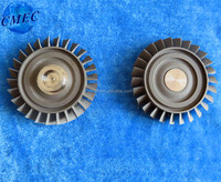 Mini compresseur à turbine et roue de turbine pour pièces de moteur turbojet