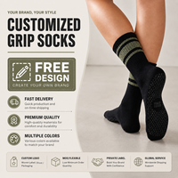 Chaussettes de Pilates et de yoga antidérapantes, respirantes, écologiques, à séchage rapide, chaussettes de danse classique pour femmes, chaussettes de Pilates personnalisées avec logo