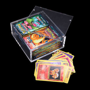 Boîte <span class=keywords><strong>de</strong></span> rehaussement <span class=keywords><strong>de</strong></span> <span class=keywords><strong>Pokemon</strong></span> première édition, coffret en acrylique magnétique - Product Image 3