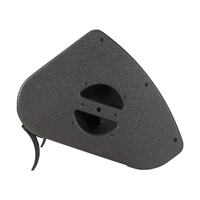 Enceinte de scène coaxiale passive de 12 pouces avec caisson en forme de coin, impédance de 8 ohms, pour les performances de groupe en direct et la surveillance en studio