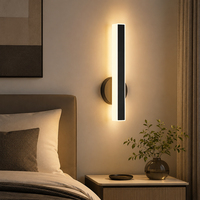 Applique murale LED moderne 15W en fer et acrylique, lumière blanche chaude pour chambre, salon, couloir, hôtel