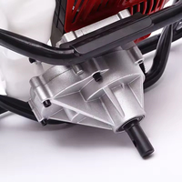Tarière hélicoïdale professionnelle industrielle 52 cm³ à moteur essence pour semis et travaux du sol