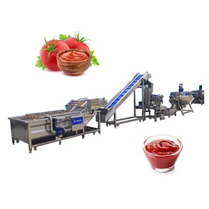 Sos üretim hattı için otomatik meyve işlemci domates püresi ve ketçap makinesi - Product Image 1