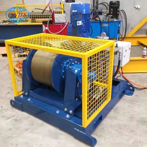 מפעל כבד כננת כננת חשמלית הידראולית 30-60 טון בניית פלדה כננת ידנית 24V סוג קלע מנופי חבל תיל - Product Image 4