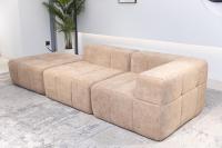 Canapé Boucle Compressé Sous Vide en Gros avec Chaise Longue, Vente Directe Usine, OEM ODM, Couleur Personnalisée