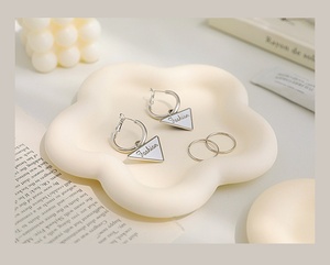 HOME - Ceramic Jewelry Tray, Decorative Trinket Dish Birthday Mother's Day Christmas <b>Gift</b> for Women - Product Image 5
