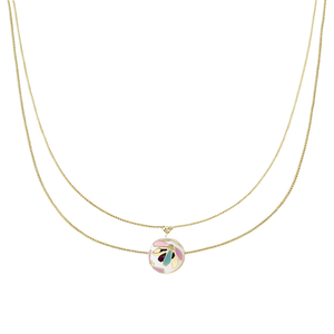 Trendy Women's <b>24K</b> <b>Gold</b> Plated Stainless Steel Jewelry Set with Zircon Stone <b>Necklace</b> Bracelet Earrings Ring for Gifts - Product Image 1