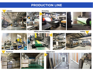 4mm/5mm lồng vào nhau nhựa chống trượt lồng vào nhau PVC sàn gạch/nhà để xe gạch lát sàn với unlin bấm vào sản xuất tại Trung Quốc - Product Image 5