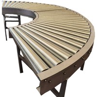 Convoyeur à rouleaux extensible robuste pour ligne de production en usine