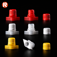 Buse en plastique avec bouchon anti-effraction, bec verseur flexible anti-déversement, bouchon à vis