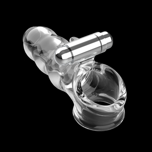 Enhancer 7x gợn sóng dương vật tay áo Vibrator 7 chế độ rung TPE + ABS vật liệu chống thấm nước của nam giới chậm trễ xuất tinh kéo dài dildos - Product Image 4