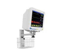 Support mural simple face en alliage d'aluminium arc-en-ciel pour moniteur patient - Mobilier médical