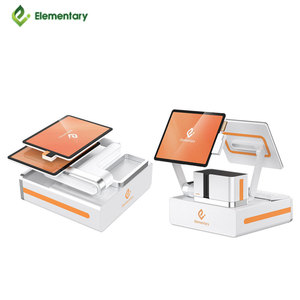 15 inch tất cả-trong-một có thể gập lại dual-màn hình hệ thống POS cảm ứng điện dung màn hình màn hình tương thích với PC cho nhà hàng - Product Image 6