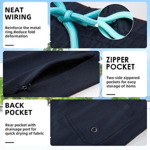 Custom Mens Swim Trunks 7 Inch Board Shorts With Compression Liner Quick Dry Pockets - Product Image 3