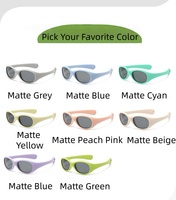 Nouvelles Lunettes de Soleil pour Bébé 2026, Légères, Flexibles, en TPEE, Incassables, Protection UV400, Polarisées, 0-3 Ans