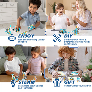 Makerzoid 72-in-1 Thông Minh Robot Khoa Học Logic Đào Tạo Kit Xây Dựng Điện Tử Khối Cho Trẻ Em Tuổi 6 + Giáo Dục & Nhà Sản Xuất Bảng - Product Image 5